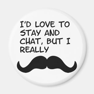 Aimant Humour de moustache