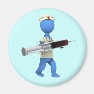 Aimant Humour d'infirmière