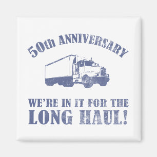 Aimant humour du 50e anniversaire (Long Haul)