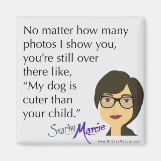 Aimant Humour du chien