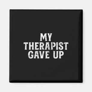 Aimant Humour sur la santé mentale rétro en détresse Mon