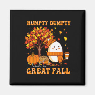 Aimant Humpty Dumpty A Eu Une Grande Automne À L'Automne