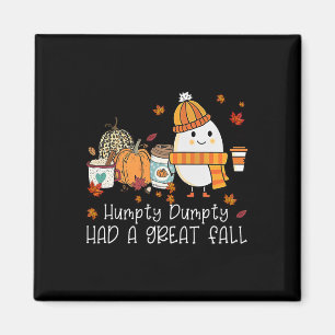 Aimant Humpty Dumpty A Eu Une Grande Automne Feuilles D'A