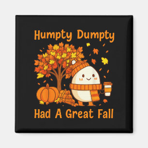 Aimant Humpty Dumpty a fait une grande chute Halloween Th