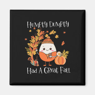 Aimant Humpty Dumpty Avait Une Grande Chute Citrouille Fe