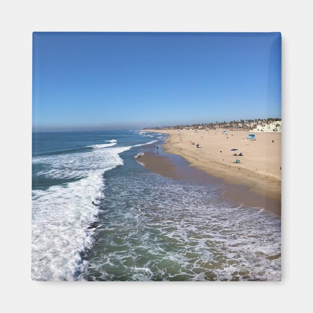 Aimant Huntington Beach, Californie (Devant)