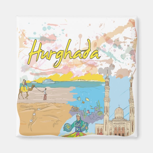 Aimant Hurghada (Devant)