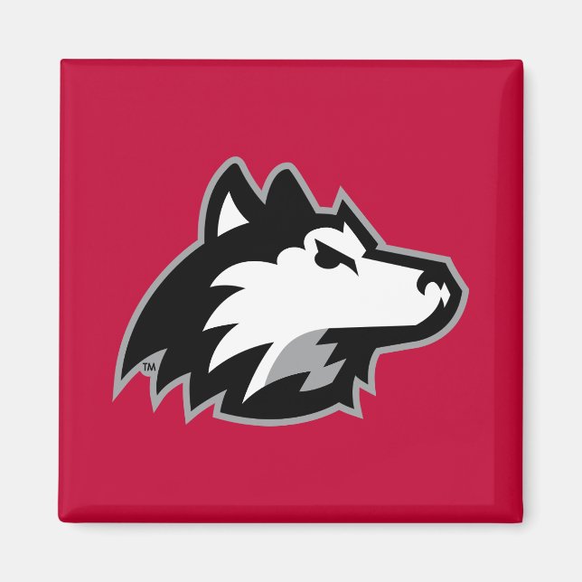 Aimant Huskies du nord de l'Illinois (Devant)