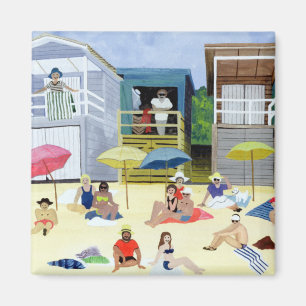 Aimant Huttes 1991 de plage