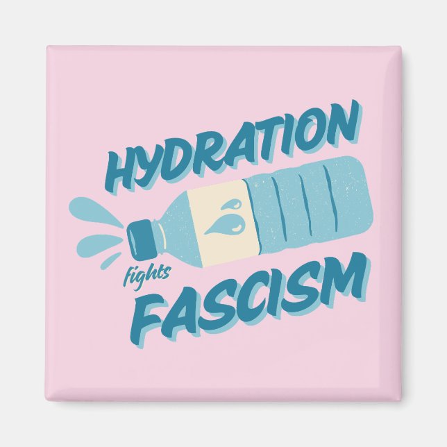 Aimant Hydratation Lutte Contre Fascisme (Devant)