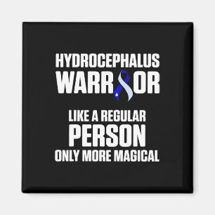 Aimant Hydrocéphalie Survivor Guerrier de sensibilisation