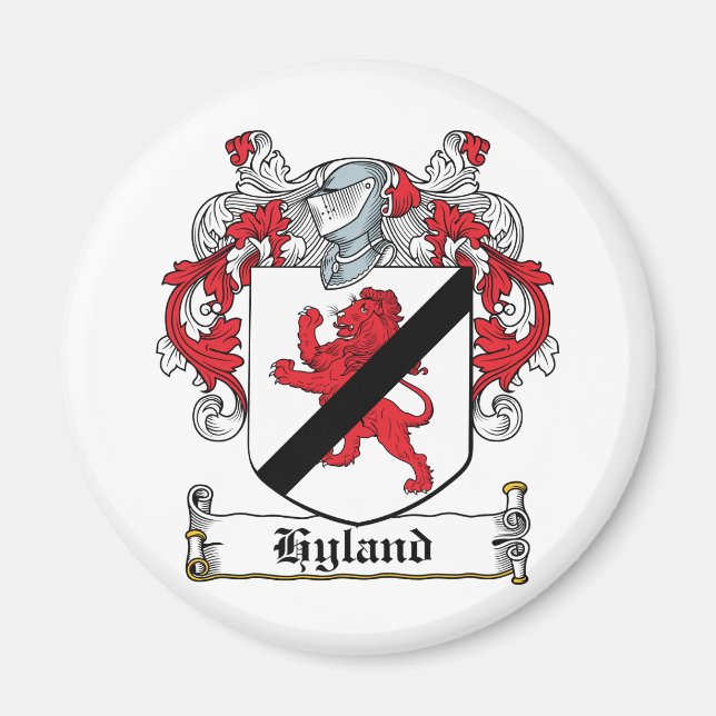 Aimant Hyland Family Crest (Devant)