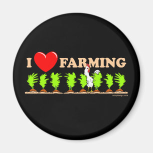 Aimant I agriculture de coeur