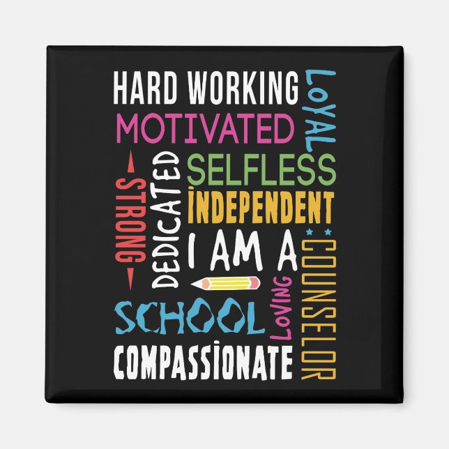 Aimant I Am A School (Devant)