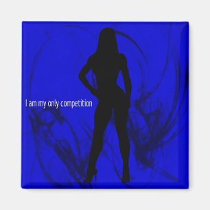 Aimant I am my only competition - Fitness / Bodybuilder