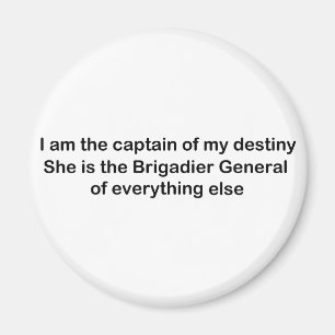 Aimant I am the Captain of my destiny