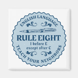 Aimant I avant E sauf après C Règle drôle