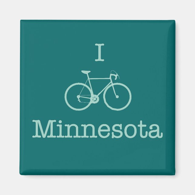 Aimant I Bike Minnesota (Devant)