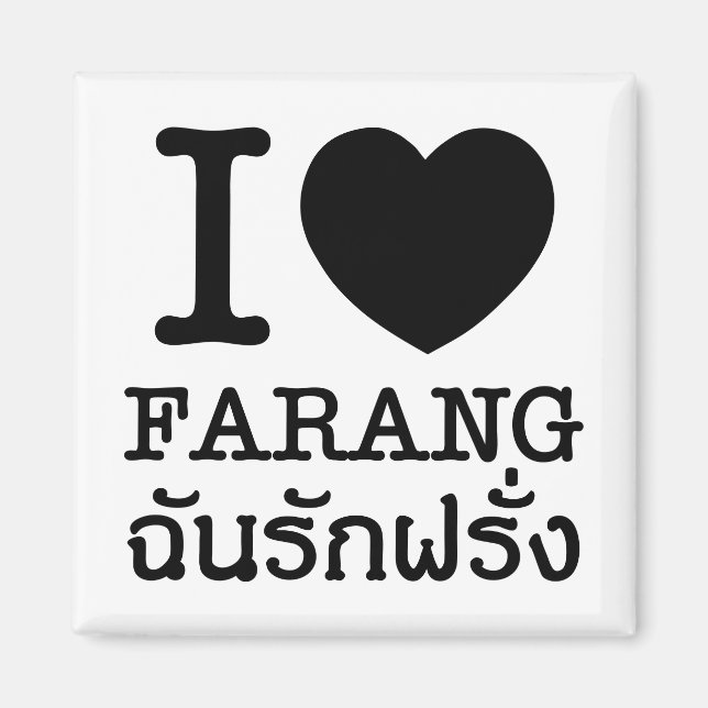 Aimant I Black Heart (Love) Farang (Devant)