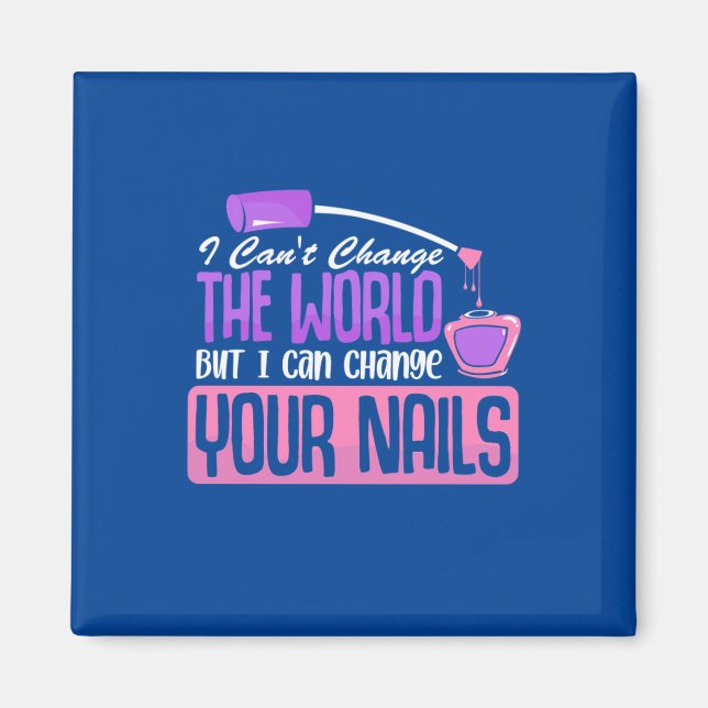 Aimant I Can Change Your Nails (Devant)