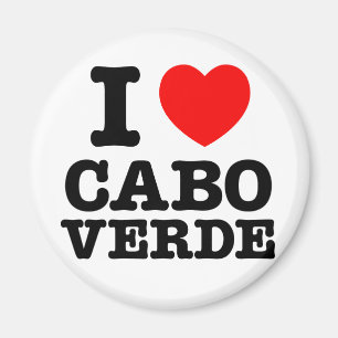 Aimant I coeur Cabo Verde