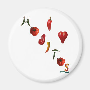 Aimant I coeur Mojitos