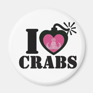 Aimant I crabes de coeur