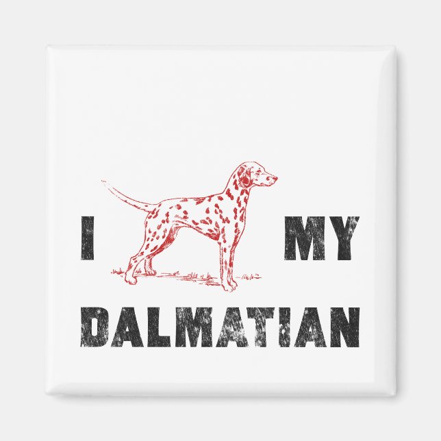 Aimant I Dalmatien ma dalmate (Devant)