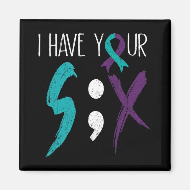 Aimant I Have Your Six Military Suicide Prevention Awaren (Devant)