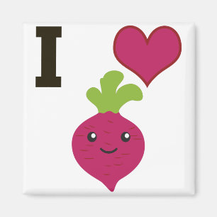 Aimant I Heart Beets