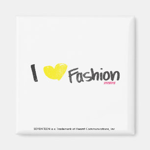 Aimant I Heart Fashion Rose