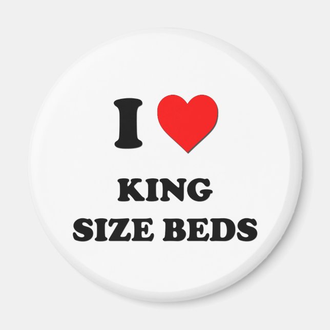 Aimant I Heart King Size Lits (Devant)