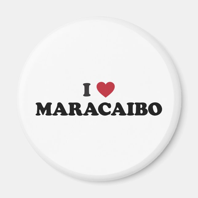 Aimant I Heart Maracaibo Venezuela (Devant)