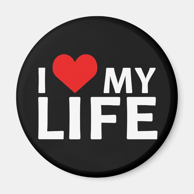 Aimant I Heart My Life Collection (Devant)