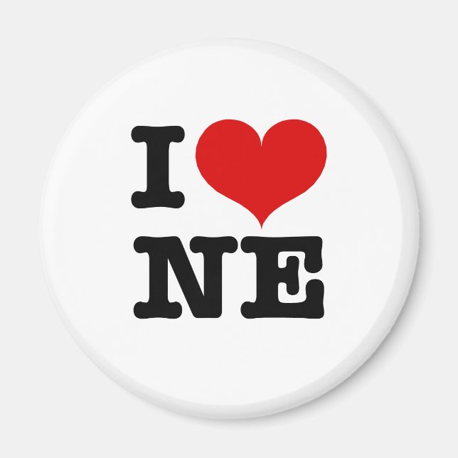 Aimant I Heart Northeast Minneapolis! (Devant)