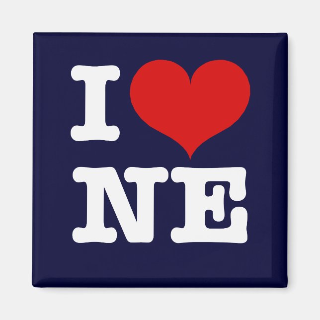 Aimant I Heart Northeast Minneapolis! (Devant)