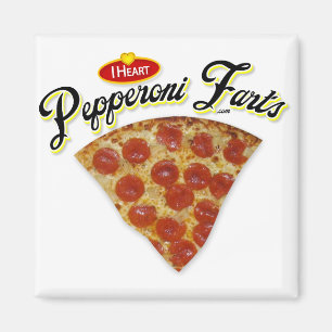 Aimant I Heart Pepperoni Farts