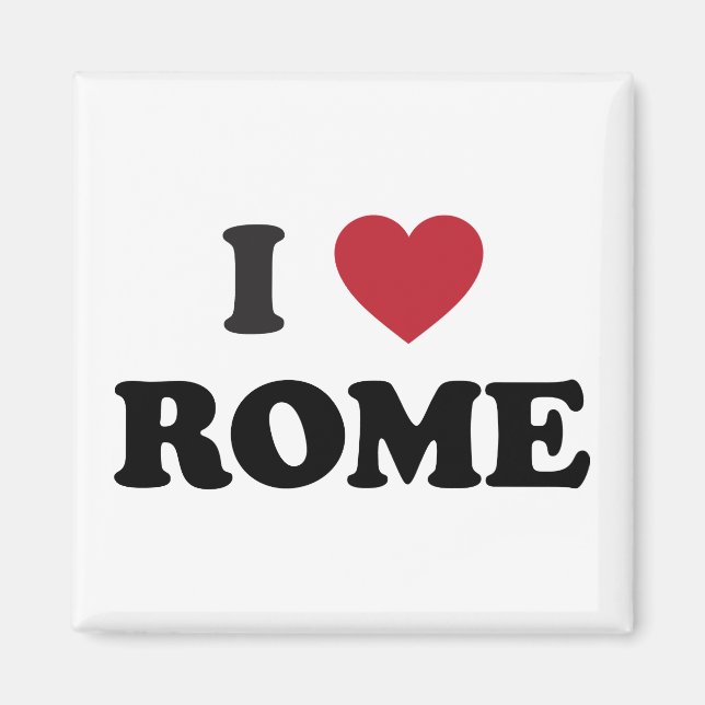Aimant I Heart Rome Italie (Devant)