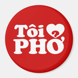 Aimant I langue vietnamienne de Pho de coeur (amour) (❤