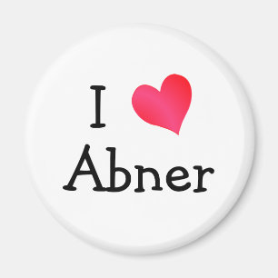 Aimant I Love Abner