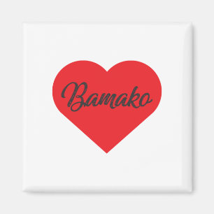 Aimant I Love Bamako - Mali