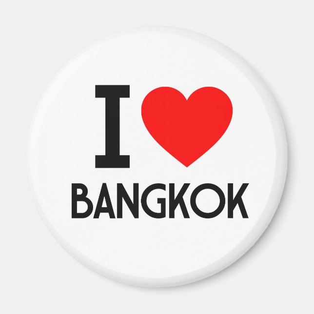 Aimant I Love Bangkok (Devant)