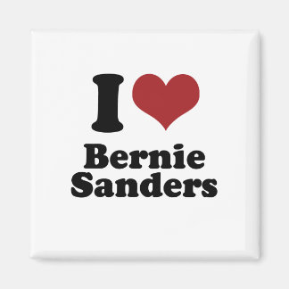 Aimant I Love Bernie Sanders for President