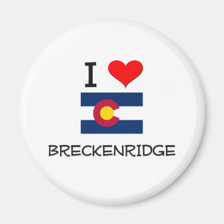 Aimant I Love BRECKENRIDGE Colorado