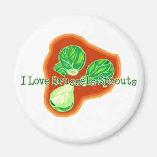 Aimant I Love Brussels Sprouts