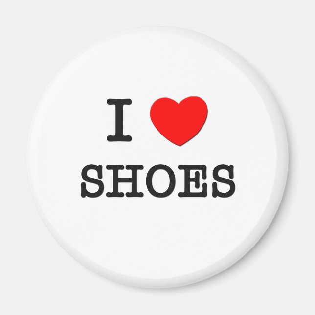 Aimant I Love Chaussures (Devant)