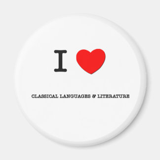 Aimant I Love CLASSICAL LANGUAGES & LITTÉRATURE