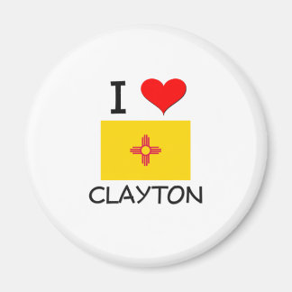 Aimant I Love Clayton Nouveau-Mexique