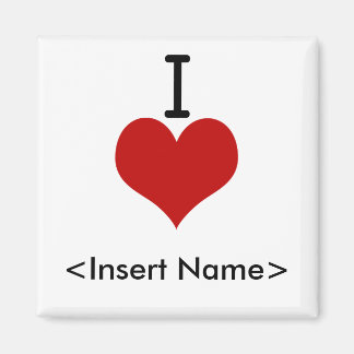 Aimant I Love (coeur)