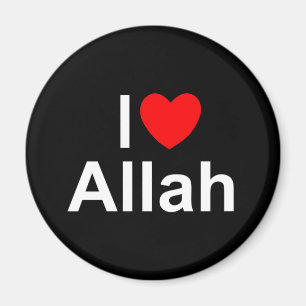 Aimant I Love (Coeur) Allah